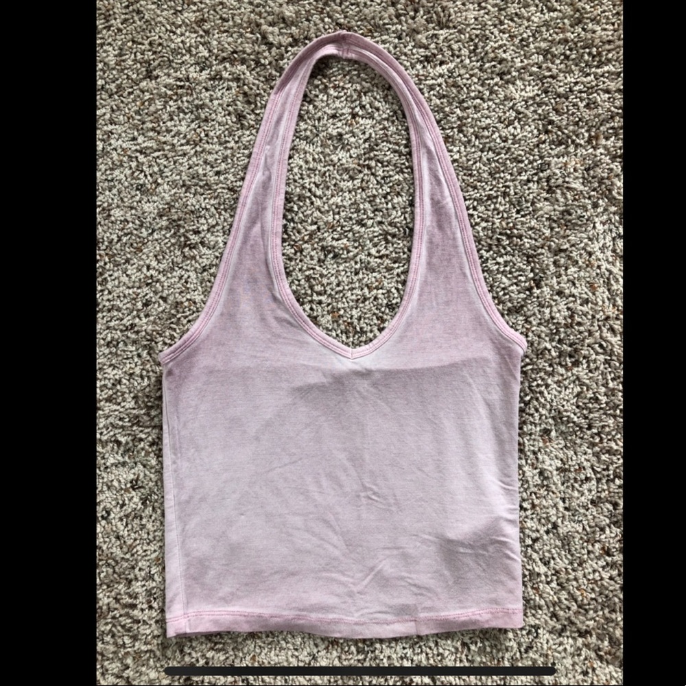 American Eagle Crop Halter Top